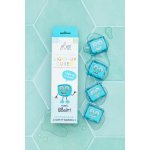 Glo Pals svítící senzorické kostky do vody modrá Blair 4 ks – Zboží Dáma