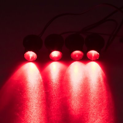 LED stroboskop červený 4ks 1W – Zbozi.Blesk.cz