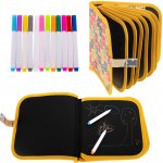 Jenifer 7475 Přenosná brožura na kreslení s 12 fixy 21x21x4 cm – Hledejceny.cz