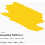 Umton Akvarelová barva 2,6ml 2181 Neapolská žluť tmavá – Zboží Dáma