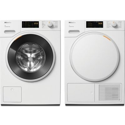 Set Miele WWD320 WCS PWash&8kg + TWC560WP EcoSpeed&8kg