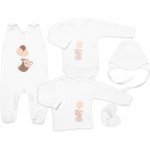 Mamatti Novorozenecká sada do porodnice Medvídek a balón bílá – Zboží Dáma