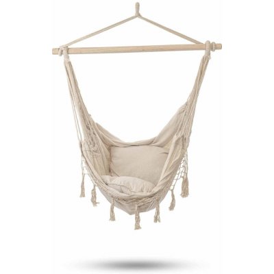 Solex Křeslo závěsné Hammock krémové SW24 – Hledejceny.cz