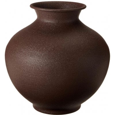 Homestyling Váza kovová 23 cm tmavě hnědá – Hledejceny.cz