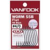 Rybářské háčky Vanfook Worm 55B Flat vel.4 4ks