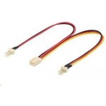 PremiumCord rozdvojka pro napájení ventilátorů 3pin, 22cm kn-22 – Zboží Živě