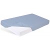 Prostěradlo Babymatex prostěradlo Ochranné s gumou Bamboo Light Blue 60x120