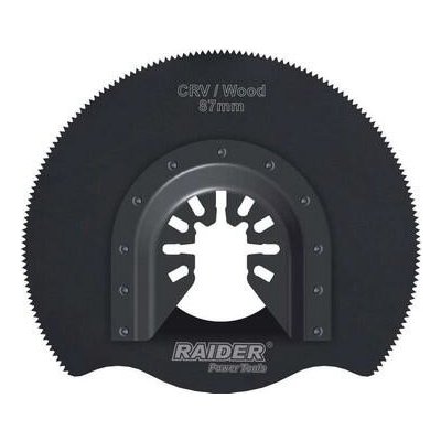 Raider Půlkulatý pilový list pro oscilační brusky CrV, na dřevo, pr.87mm (3-7/16") RD - TM-155603 – Zboží Dáma