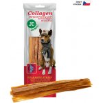JK ANIMALS Kolagenová střívka s játry kolagenový pamlsek pro psy s obsahem 50 % kolagenu 60 g – Zboží Mobilmania