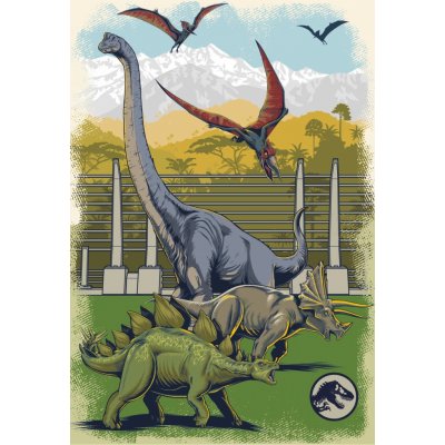 Dino Jurský svět 48 dílků – Zboží Mobilmania