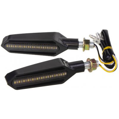 LED dynamické blinkry + denní svícení pro motocykly, 96MO08YW | Zboží Auto