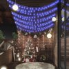 Vánoční osvětlení Nabytek XL Světelný řetěz kulaté žárovky 20 m 200 LED modrý 8 funkcí