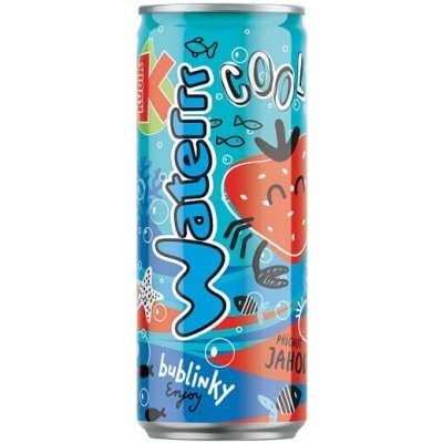 Kubík Waterrr Cool jahoda 330ml – Hledejceny.cz