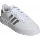 adidas boty Performance Court Bold white/Silver Mettalic/white