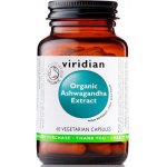 Viridian Nutrition Ashwagandha Extract Organic 60 kapslí – Hledejceny.cz