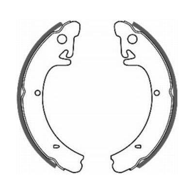 Sada brzdových čelistí ABE C0L002ABE – Zboží Mobilmania