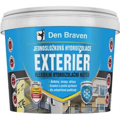 Den Braven Exteriér Jednosložková hydroizolace 5 kg – Zboží Mobilmania