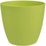 Plastkon Květináč Ella matný 21 cm, zelená – Zboží Mobilmania