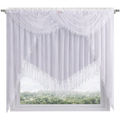 BytoTex Záclona s krajkou DS 106 400x160 cm – Zboží Dáma