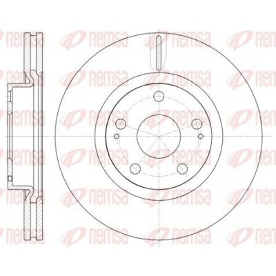 Brzdový kotouč REMSA 61050.10