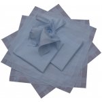 Etex Bílé pánské bavlněné kapesníky – Zboží Mobilmania