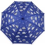 Dětský deštník kouzelný cupcakes, příšerky auta modrá tmavá auto – Zboží Dáma