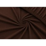 urbanzo.cz Napínací prostěradlo Jersey Hnědé 180x200 – Sleviste.cz