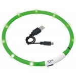 Karlie obojek Svítící Visio Light s LED diodami – Sleviste.cz