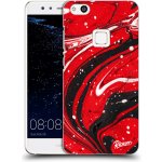 Pouzdro Picasee silikonové Huawei P10 Lite - Red black čiré – Zbozi.Blesk.cz