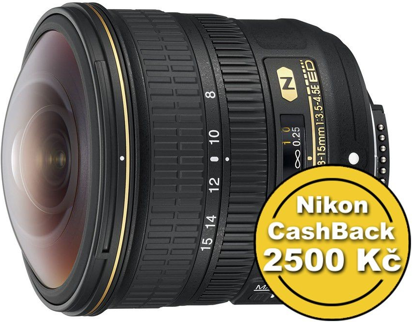 Nikon Nikkor 8-15mm f/3.5-4.5E ED Fisheye