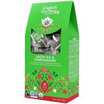 English Tea Shop Zelený čaj s granátovým jablkem 15 pyramidek bio a fairtrade – Sleviste.cz