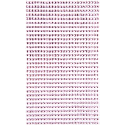DP Craft Samolepící kamínky 3 mm 806 ks LIGHT PINK – Sleviste.cz