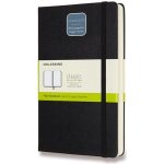 Moleskine Zápisník Expanded tvrdé desky L, čistý, černý 200 listů, čistý A5 – Zboží Dáma