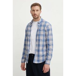 Pepe Jeans Markle bavlněná košile regular s límečkem button-down PM308558 modrá