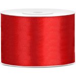 Saténová stuha Červená 50mm/25m | PARTY DECO – Zboží Dáma