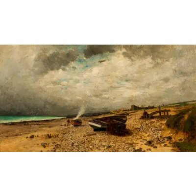 Obrazy - Chittussi, Antonín: Dobré ráno, pane Gauguin - reprodukce obrazu – Zboží Dáma