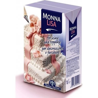 Rostlinná šlehačka bezlaktózová Monna Lisa (1 l) 5509 dortis Master Martini – Zboží Mobilmania