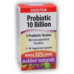 Webber Naturals probiotika 10 Billion 40 kapslí – Hledejceny.cz