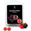 Erotická kosmetika Secret Play 2 Berries Brazilian Balls Set