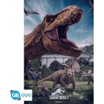 Plakát Jurassic World Jurský svět: T-Rex & Triceratopse (61 x 91,5 cm) – Hledejceny.cz