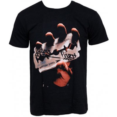 Rock off tričko metal Judas Priest British Steel černá – Hledejceny.cz