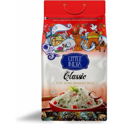 Little India Classic Extra Dlouhá Basmati Rýže 10 kg – Hledejceny.cz