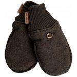 Mikk Line vlněné merino rukavice melange off white béžové – Zboží Dáma