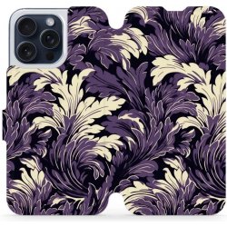 Mobiwear - Apple iPhone 15 Pro Max - VA46S Fialové rostliny
