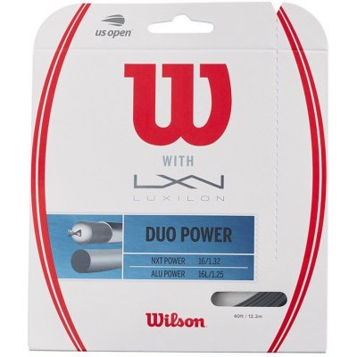 Wilson duo power luxilon alu power & wilson nxt power 1.25 12.20m hybrid 1.25mm – Zboží Mobilmania