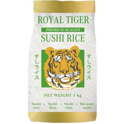 Royal Tiger Sushi rýže 1 kg – Zboží Dáma