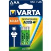 Baterie nabíjecí Varta Solar AAA 550 mAh 2ks 56733101402