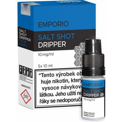 Imperia EMPORIO SALT SHOT DRIPPER PG30/VG70 10 mg 5x10 ml – Hledejceny.cz
