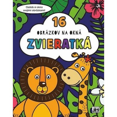 16 obrázkov na okná Zvieratká – Zboží Dáma