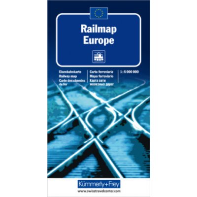 Railmap Europa 1:5 Mio. – Zbozi.Blesk.cz